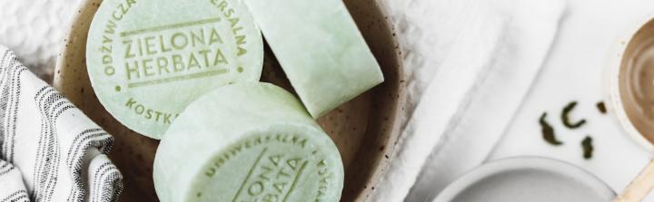 Uniwersalna kostka do mycia Zielona Herbata od Ministerstwa Dobrego Mydła